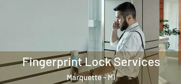 Fingerprint Lock Services Marquette - MI